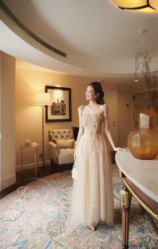 P0145 Nude Ballet Maxi