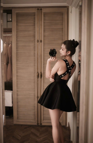 B586 ELEGANT MINI DRESS