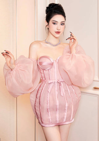 A304 ARISTELLA PINKY DRESS