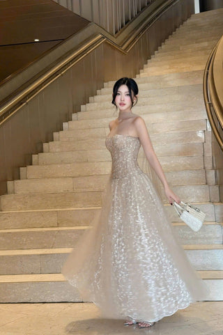 B636 Ethereal Petal Dress