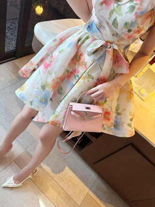P0403 Spring Mini Dress