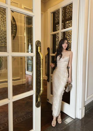 B516 Bloom Sheer Midi