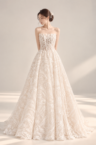 WD0034 Floral Bloom Gown