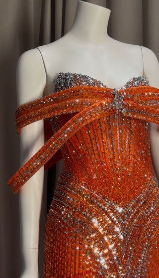 AA0179 Imperial Ember Gown