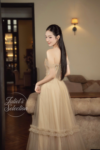 P0220 Ruffle Maxi Dress