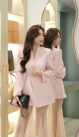 B465 ROSE BLAZER SET