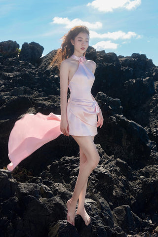 A339 ROSÉ ENCHANTÉ DRESS