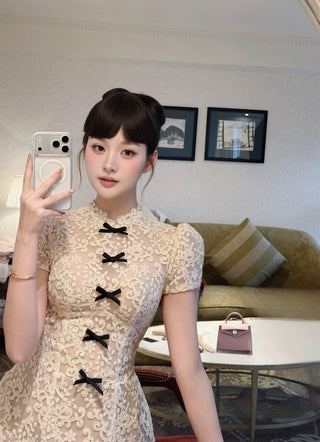 B557 Lace Dynasty Dress