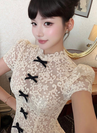 B557 Lace Dynasty Dress