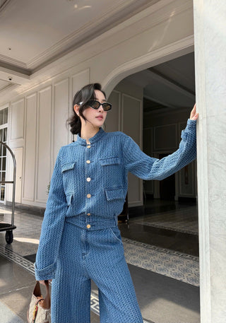 B554 Maison Blue Set