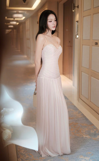 P0434 Elegance Ruched Dress