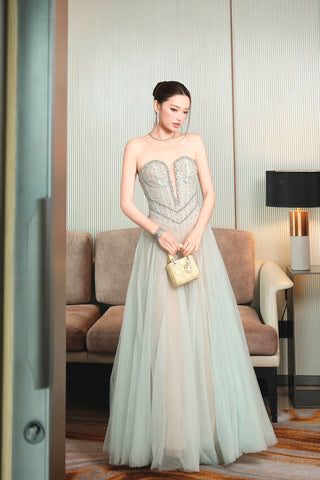 B763 Luxe Balleriana Dress