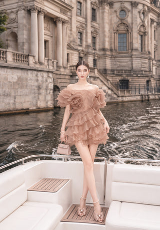 B759 Roséa Ruffle Dress