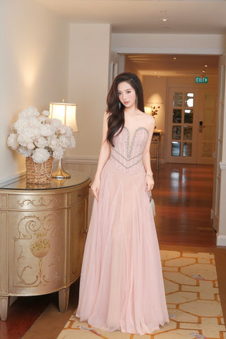B763 Luxe Balleriana Dress
