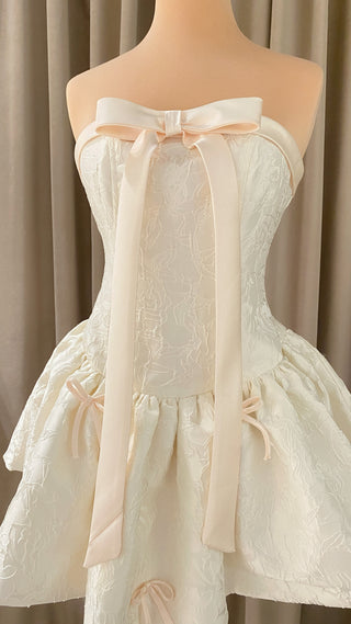 B199 RHAPSODY IN BOW DRESS