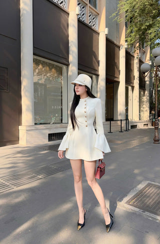 B562 Ivory Muse Dress