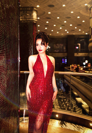 AA0162 GLITZ & GLAM GOWN