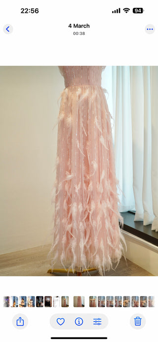 A337 ROSÉ DREAM GOWN