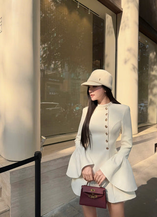 B562 Ivory Muse Dress