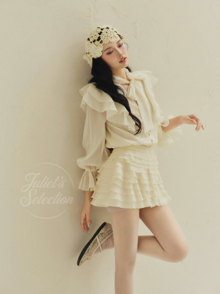 B472 Vintage Blouse Set