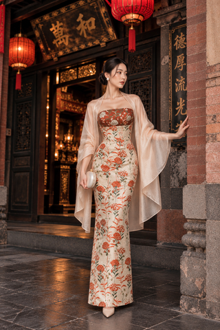 B736 Heritage Midi Dress