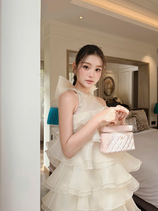 B591 Fluffy Angel Dress