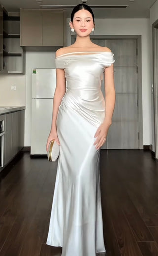 B483 Celestie Silk Dress