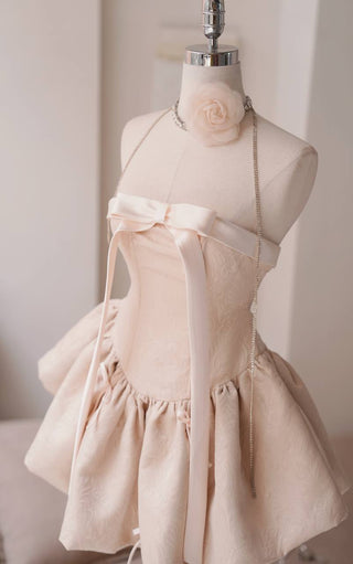 B199 RHAPSODY IN BOW DRESS