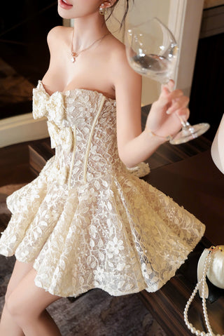 P0418 Floral Corset Dress