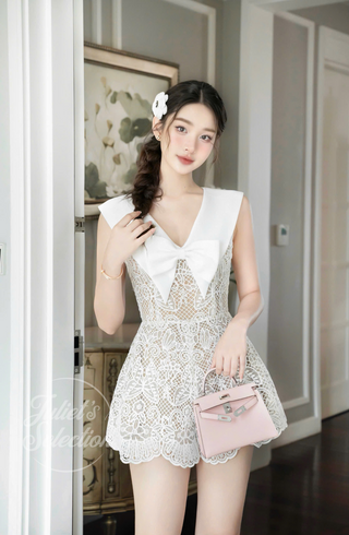 B437 Delicate Lace Jumpsuit