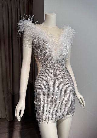 AA0054 MYSTICQUE NEBULA DRESS