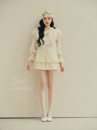 B472 Vintage Blouse Set