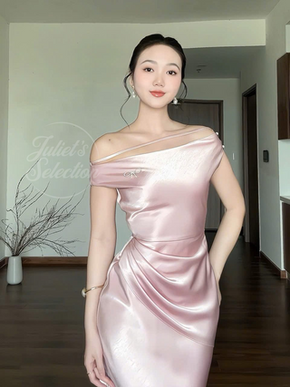 B483 Celestie Silk Dress