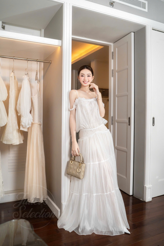 B438 Whisper Lace Set