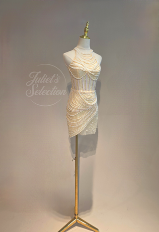 AA0073 INFUSION MARBLE DRESS