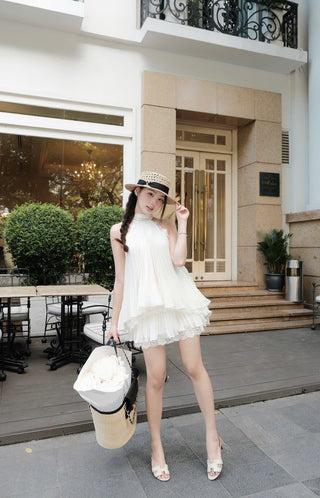 B608 Juliette Pleated Set