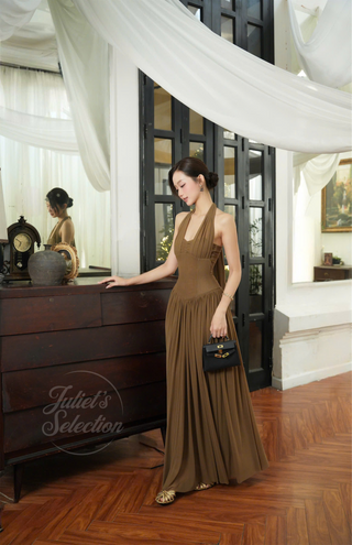 P0207 Halter Muse Dress