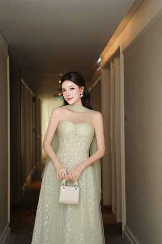 B636 Ethereal Petal Dress