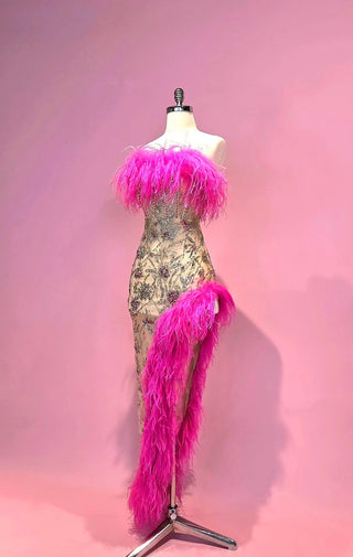 AA0013 PINK SAPPHIRE LUXE GOWN