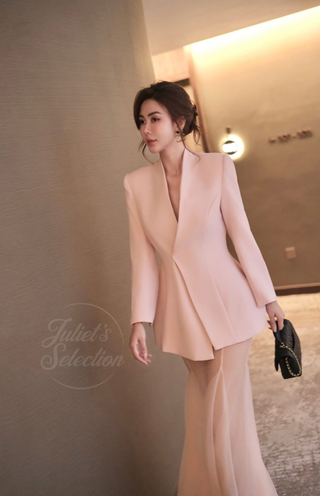 B465 ROSE BLAZER SET