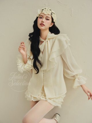 B472 Vintage Blouse Set