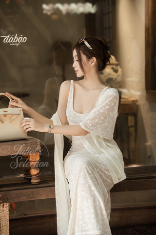 P0200 Floral Lace Midi & Scaft