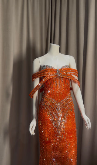 AA0179 Imperial Ember Gown