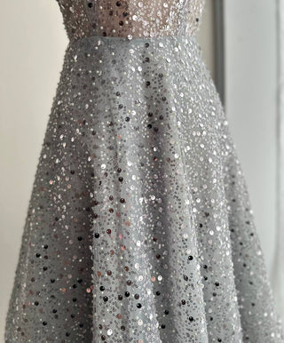 A234 ILLUSION WALTZ DRESS