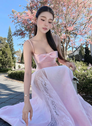 P0295 Ribbon Lace Maxi