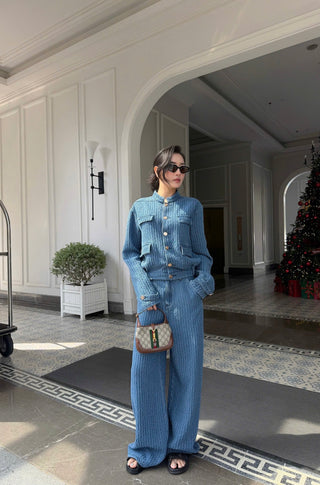 B554 Maison Blue Set