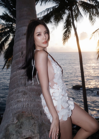 A415 Fleur Mirage Dress