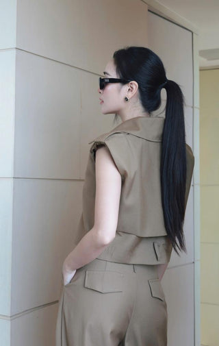 B343 CARAMEL ELEGANCE SUIT