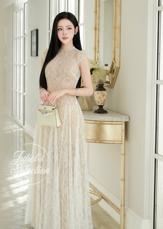 B490 Douce Lace Dress