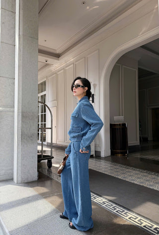 B554 Maison Blue Set